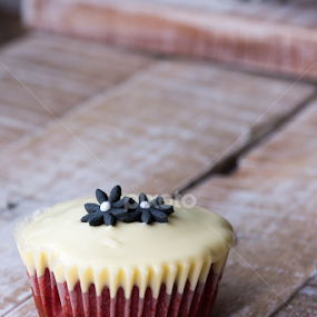 Red Velvet Cupcake by Danie Grundling - Food & Drink Cooking & Baking