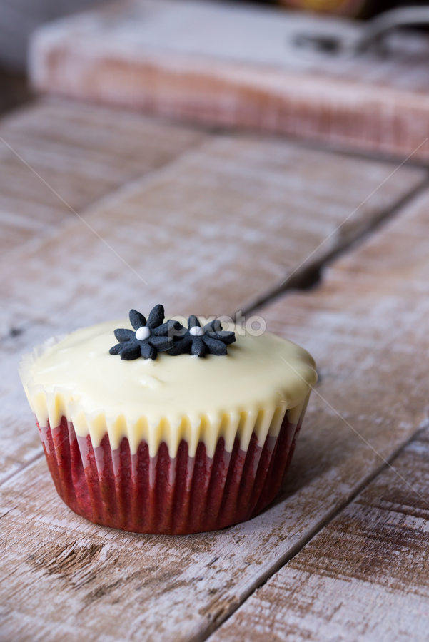 Red Velvet Cupcake by Danie Grundling - Food & Drink Cooking & Baking
