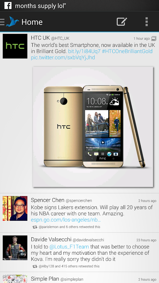 Tweetings for Twitter - screenshot