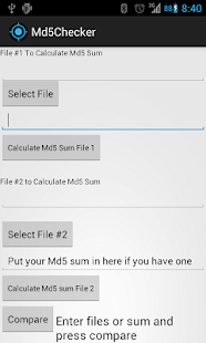 Lastest Md5 File Sum Checker - FREE APK for PC