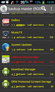  backup master (root support)  