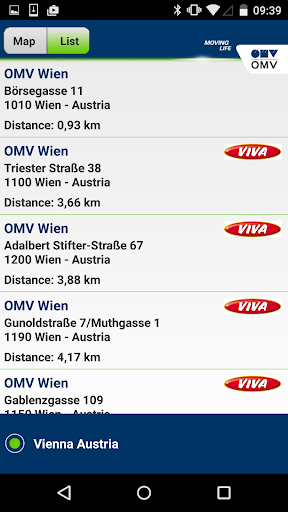 【免費交通運輸App】OMV Filling Station Finder-APP點子