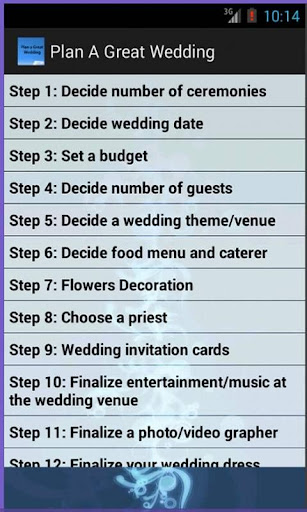 【免費生活App】Plan A Great Wedding-APP點子