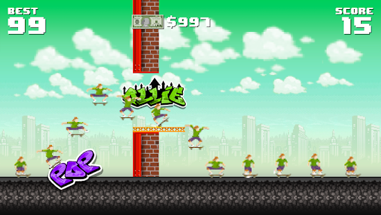download Ollie Pop Retro Skateboarding free