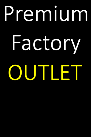 premium branded factory outlet