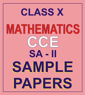 CBSE S.PAPERS MATH-10 SA-2 P-1