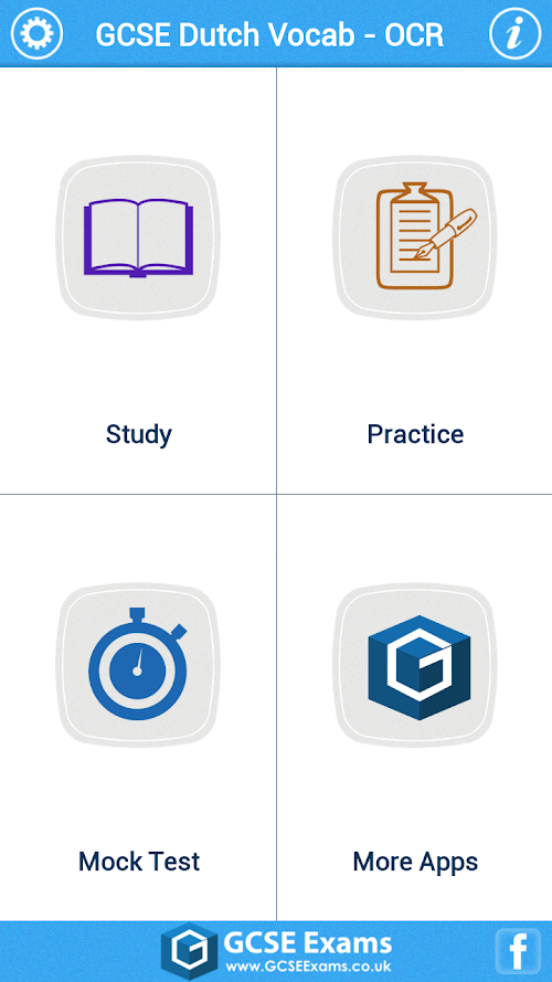 Android application GCSE Dutch Vocab - OCR screenshort
