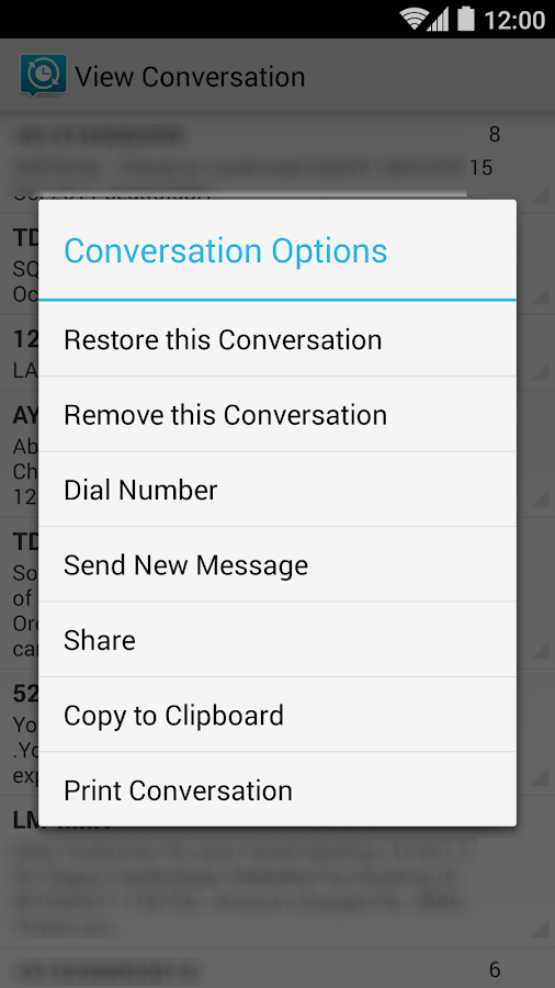 SMS Backup & Restore Pro - screenshot