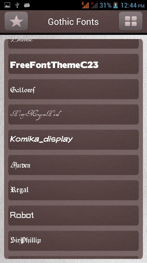 Gothic Fonts Free Download Apk