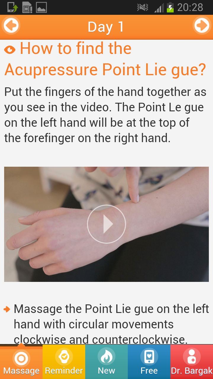 Beauty Acupressure Points + Screen 1
