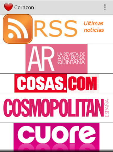 Revistas del corazón