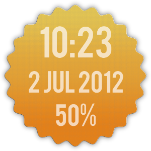 Badge Clock Widget.apk 0.1.05