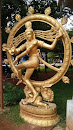 Golden Nataraj Statue