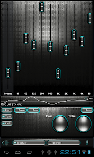 How to download Poweramp skin STEEL TURQUOISE lastet apk for android