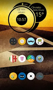 Cyrcle Icônes Apex Go Nova Adw - screenshot thumbnail