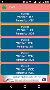 IPL 2015 Season 8 Schedule Screenshots 4