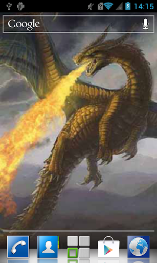 Fire-breathing monster LWP