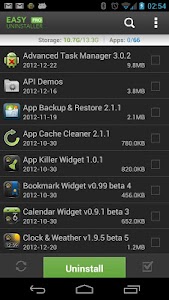 Screenshot Easy Uninstaller Pro - Clean v2.3.0