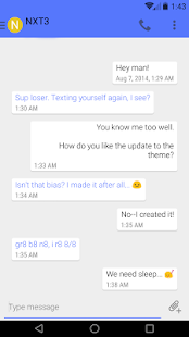 Lastest EvolveSMS Theme - gNow Cards APK for Android