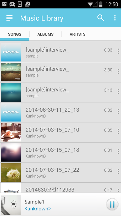 MAVEN Music Player (Pro) Screen 2