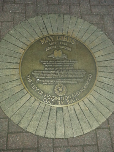 May Gibbs Memorial Plaque
