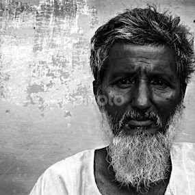 Words Unspoken !  by Rupam Chakraborty - Black & White Portraits & People