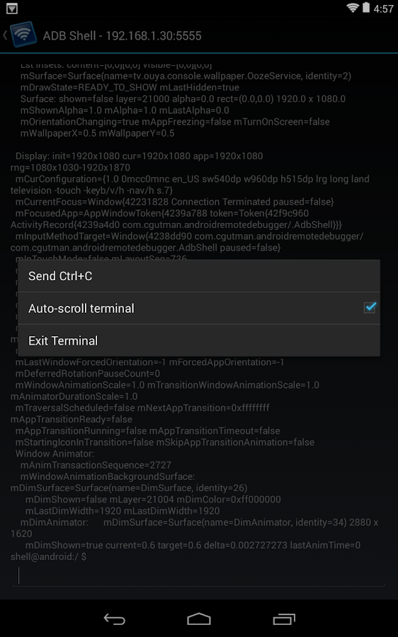 Remote ADB Shell Android Apps on Google Play