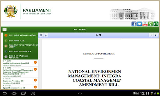 【免費書籍App】Parliament of South Africa-APP點子