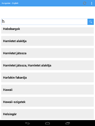 【免費書籍App】English Hungarian Dictionary-APP點子