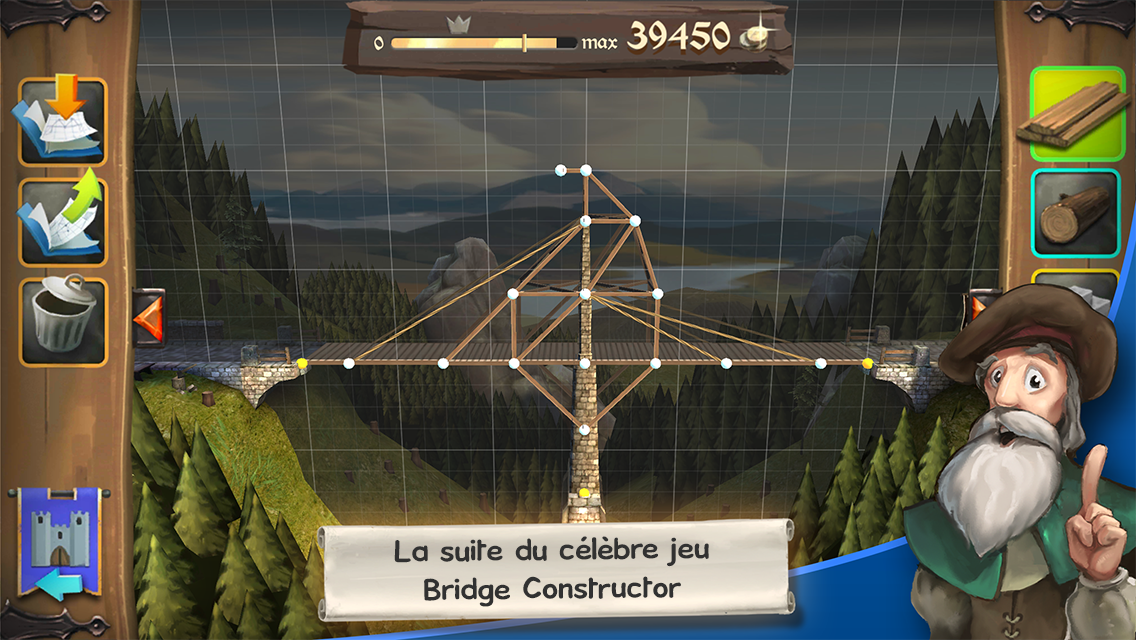   Bridge Constructor Médiéval – Capture d'écran 