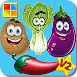 Cover Image of Baixar Vegetable Puzzle Flashcards V2 1.70 APK