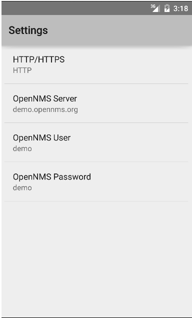 OpenNMS Outages Screen 2