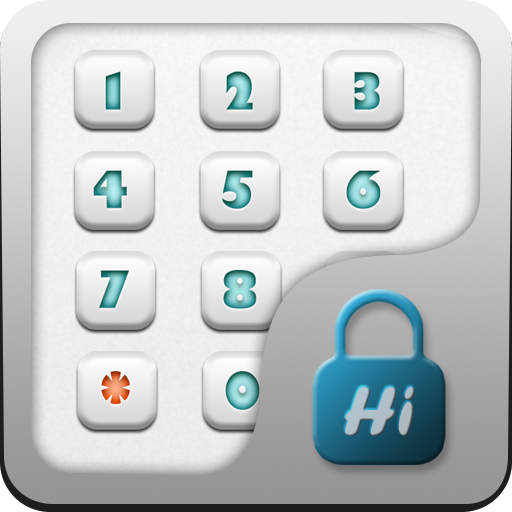 HI AppLock(Simple White Theme) 商業 App LOGO-APP開箱王