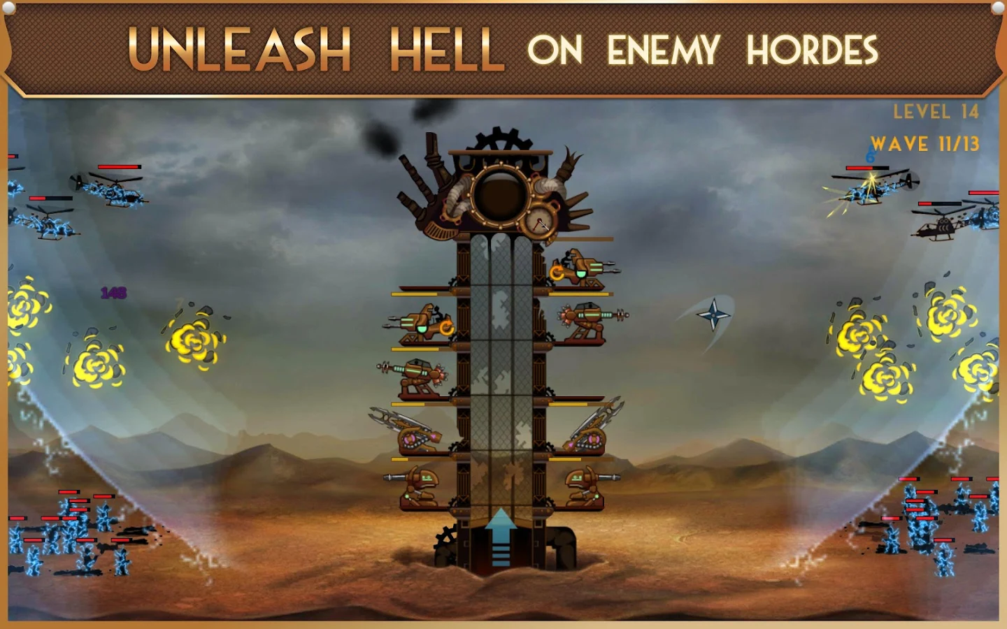Steampunk Tower - tela capturada
