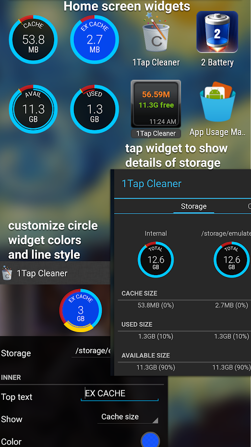 1Tap Cleaner Pro (Português) - screenshot