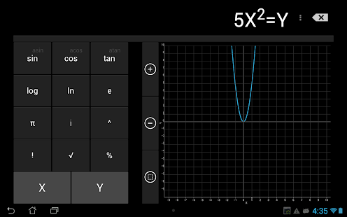 Calculadora (CyanogenMod) - pantalla de miniaturas