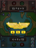 Maths War APK Gambar Screenshot #5