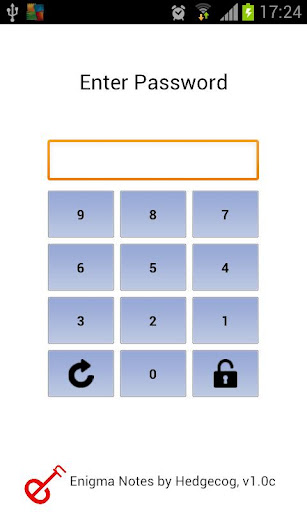 Password Protected Notes