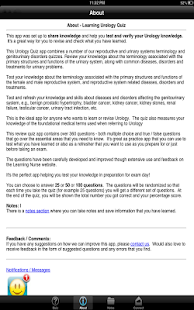 Learning Urology Quiz Screenshots 10