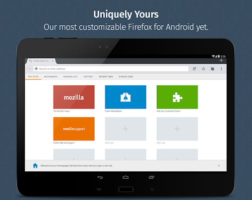 Firefox Browser for Android v38.0.5