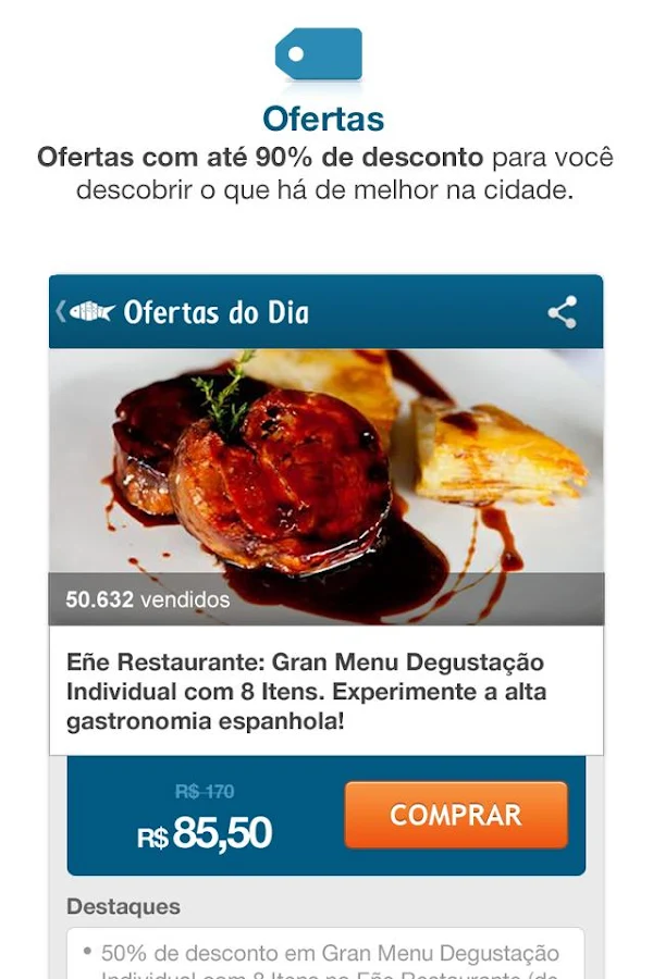 Peixe Urbano - screenshot