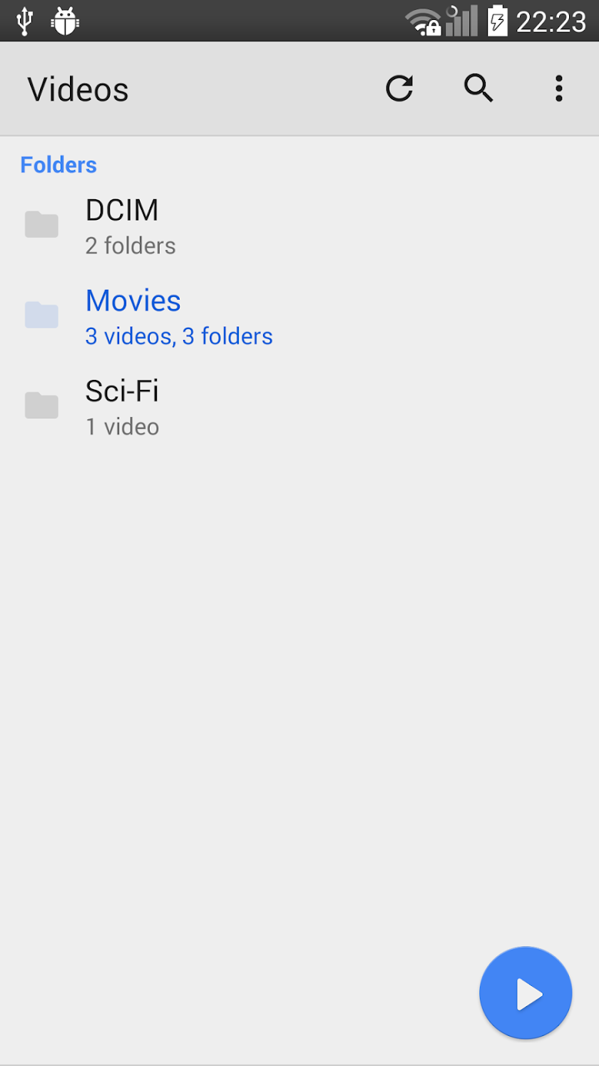 MX Player Codec (ARMv6 VFP) Screen 1