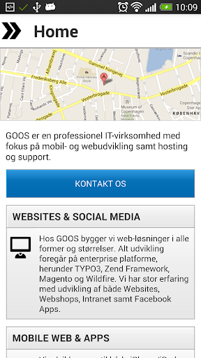 GOOS web mobile