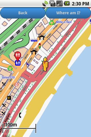 Android application Nice Amenities Map screenshort