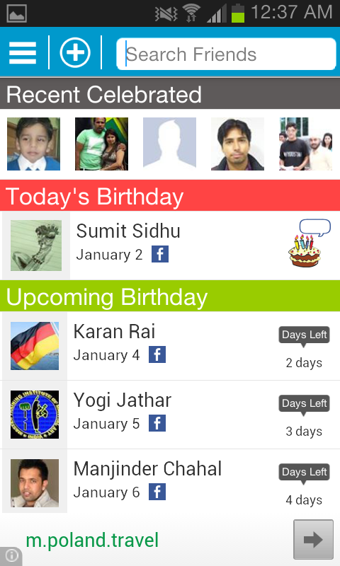 how do i remove facebook friends birthdays from my calendar