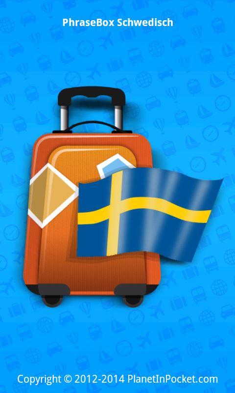 Android application Phrasebook Swedish screenshort