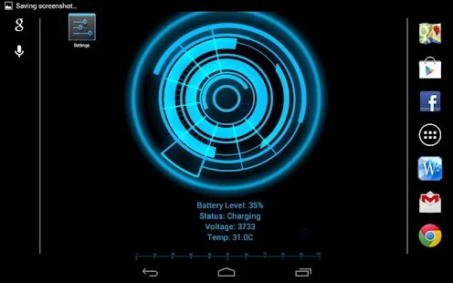 Battery Core Live Wallpaper(P) - screenshot thumbnail