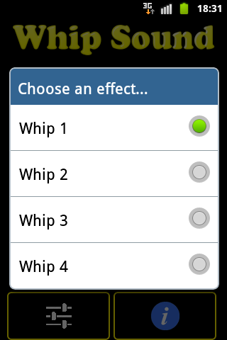 Whip Sound Theory