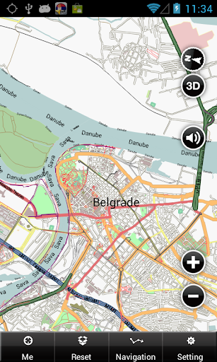 【免費交通運輸App】Belgrade Offline Map-APP點子