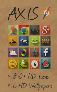 Axis - GO Apex Nova Theme - screenshot thumbnail